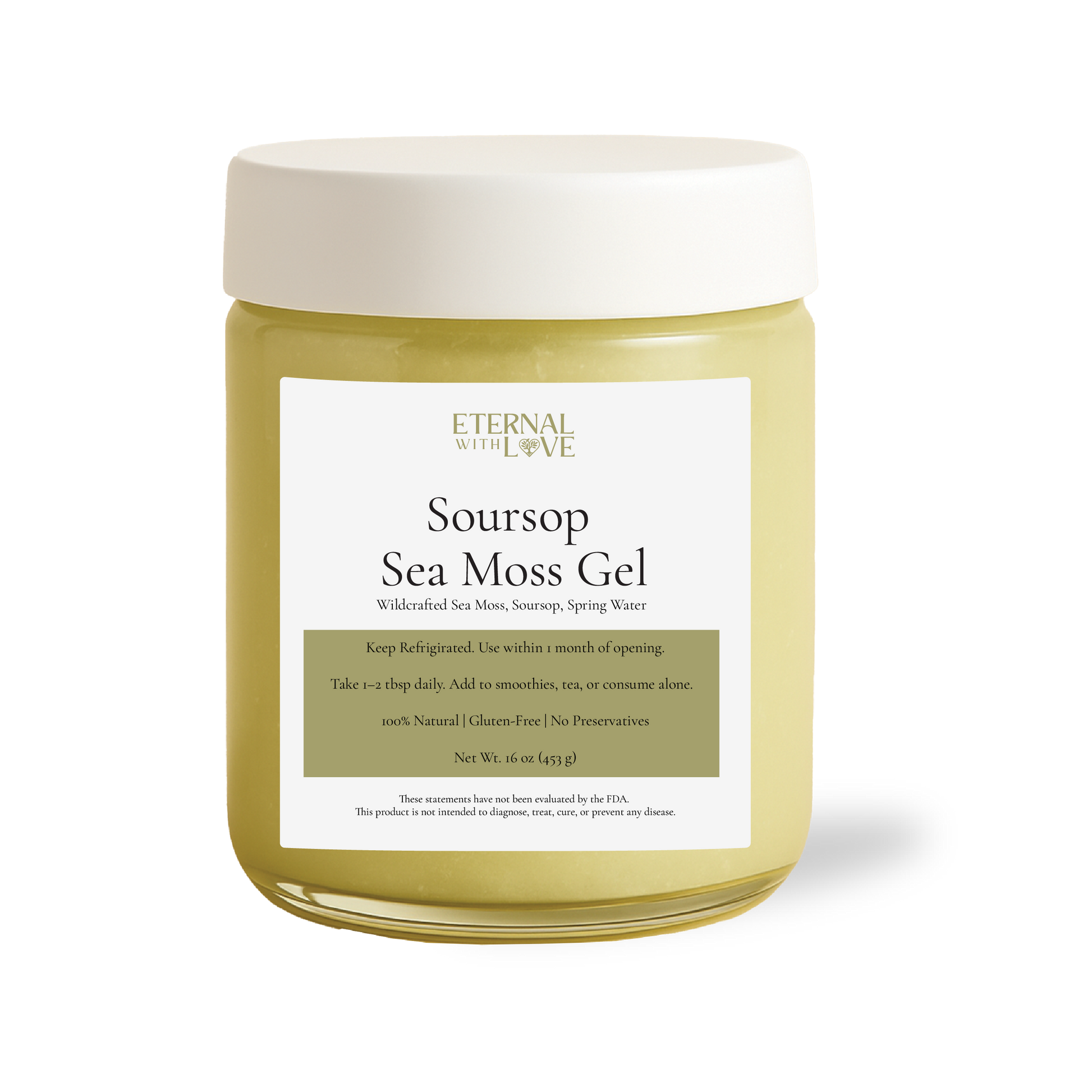 Soursop Sea Moss Gel
