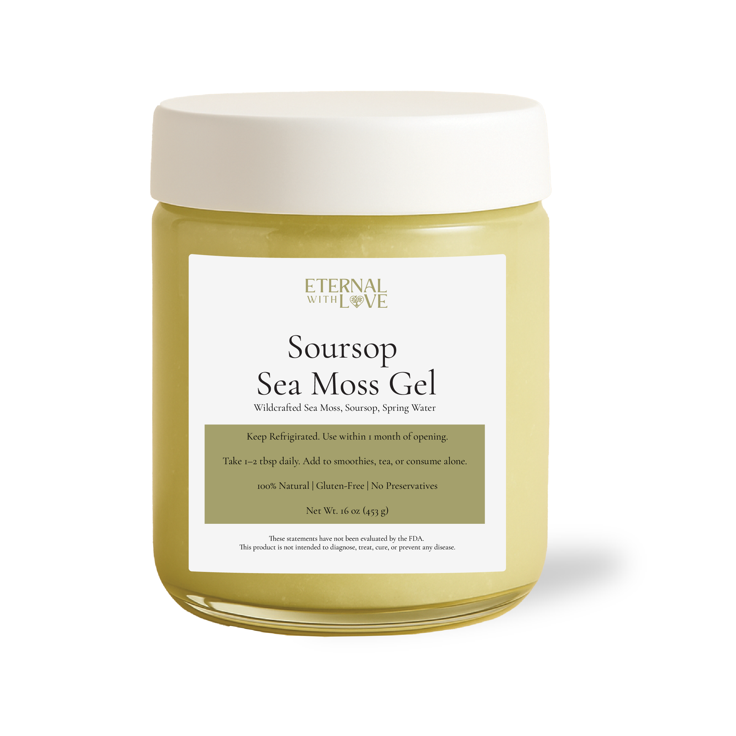 Soursop Sea Moss Gel